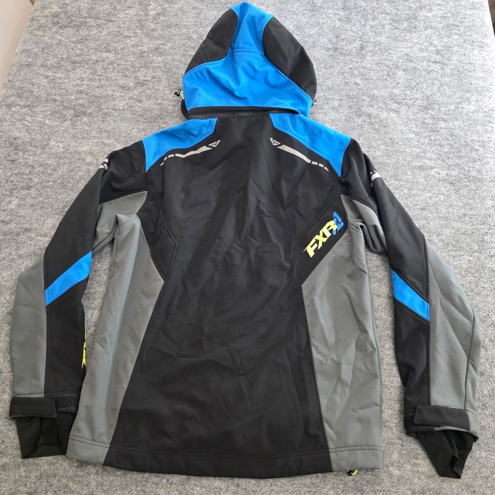 Men's Black and Blue Jacket - Picture 5 of 15